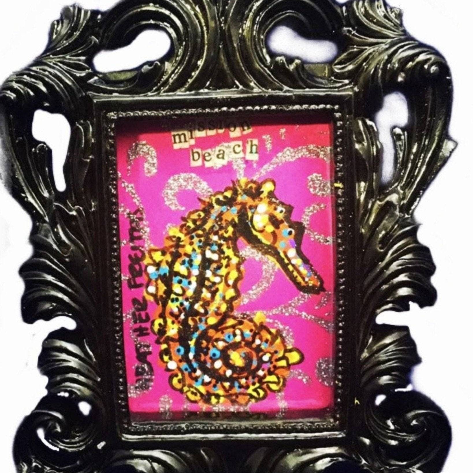 Seahorse Mini - Heather Freitas - fine art home deccor