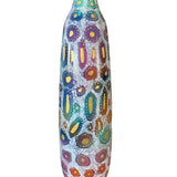 Seaside Mist XL Yoshi Vase With 23k Gold Accents - Heather Freitas - fine art home deccor