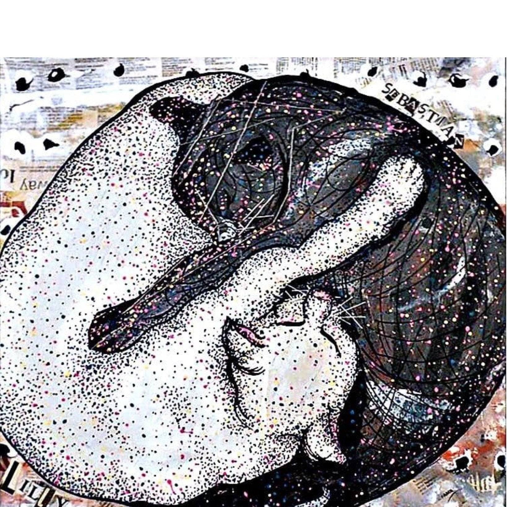 Sebastian and Lily - Heather Freitas - fine art home deccor