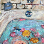 Self Care - Francesca Johnson ( Original Painting ) - Heather Freitas - fine art home deccor
