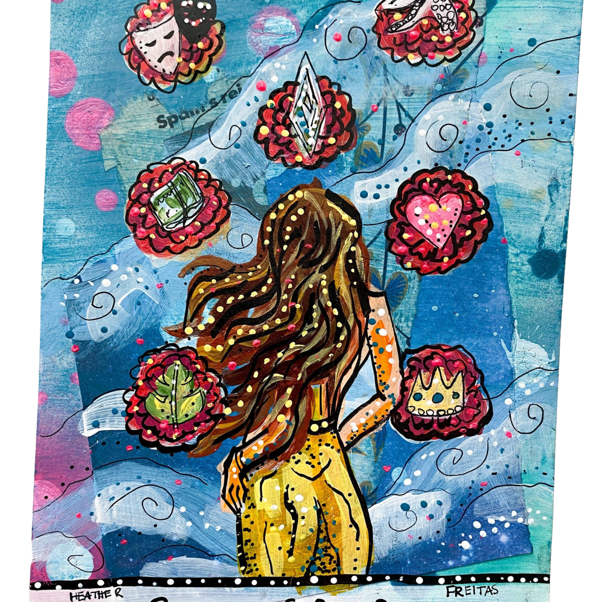 Seven Of Cups - Heather Freitas - fine art home deccor