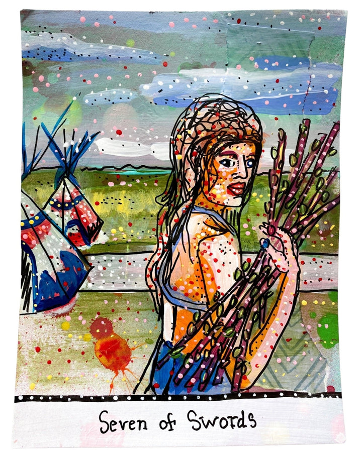 Seven Of Swords - Heather Freitas 