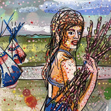 Seven Of Swords - Heather Freitas - fine art home deccor