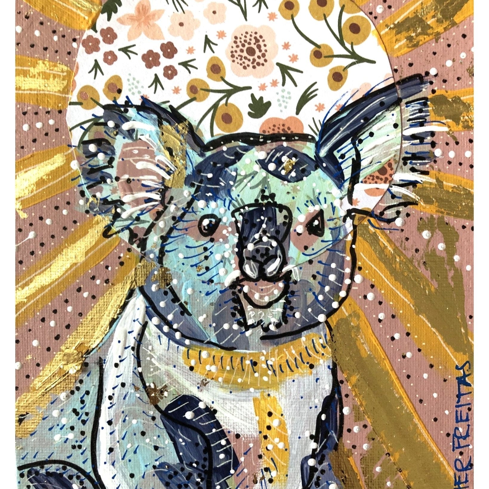 Sharon- Australian Fire Fundraiser - Heather Freitas - fine art home deccor