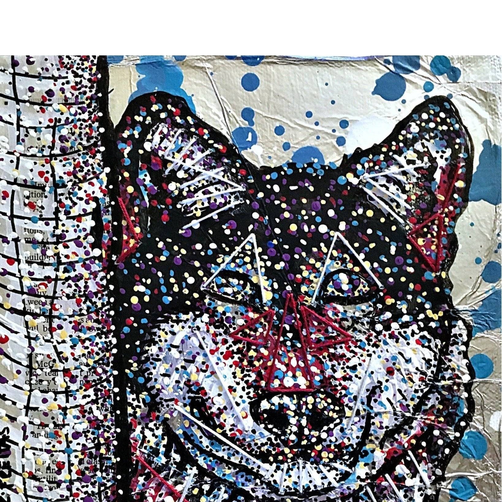 Silver Wolf - Heather Freitas - fine art home deccor