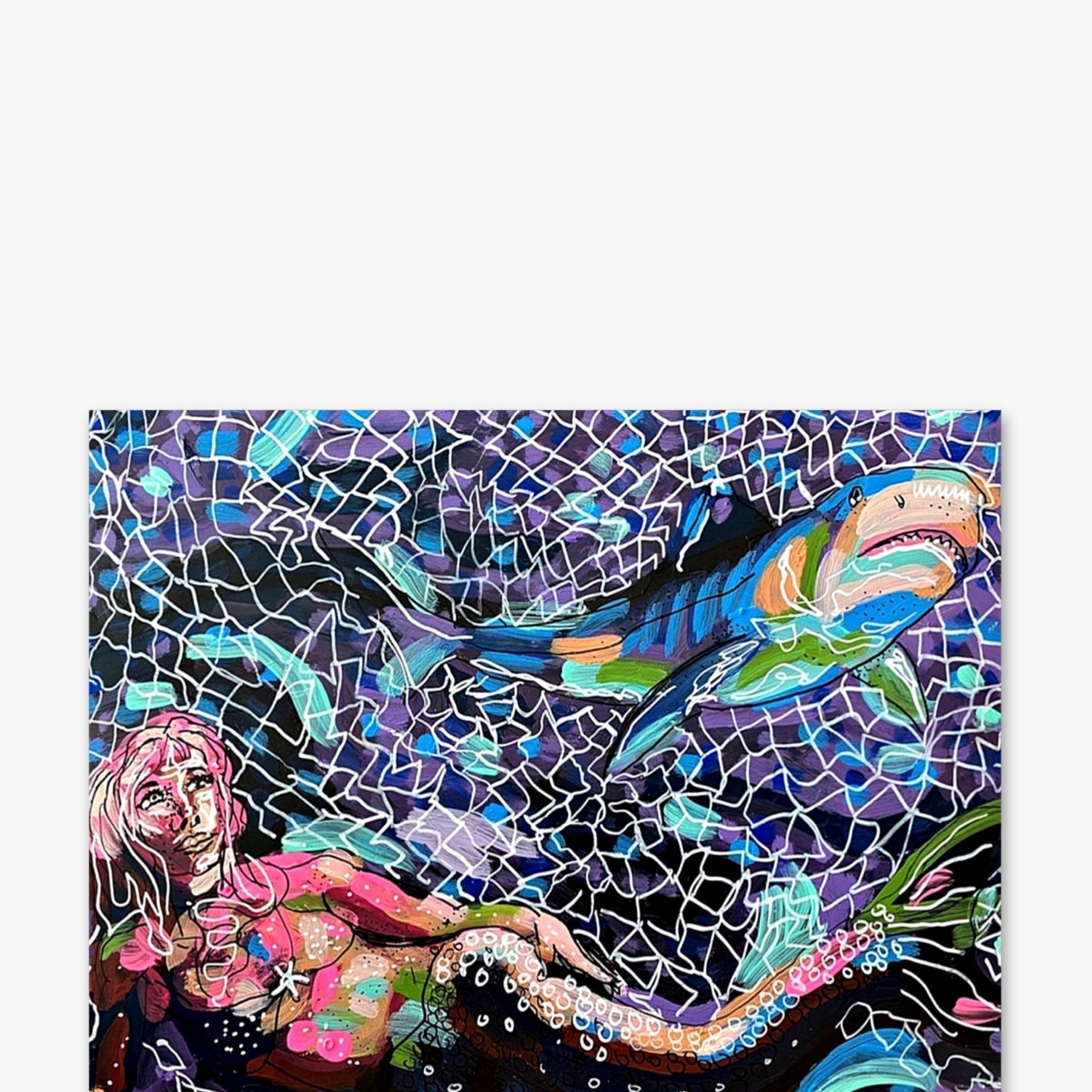 Siren - Heather Freitas - fine art home deccor