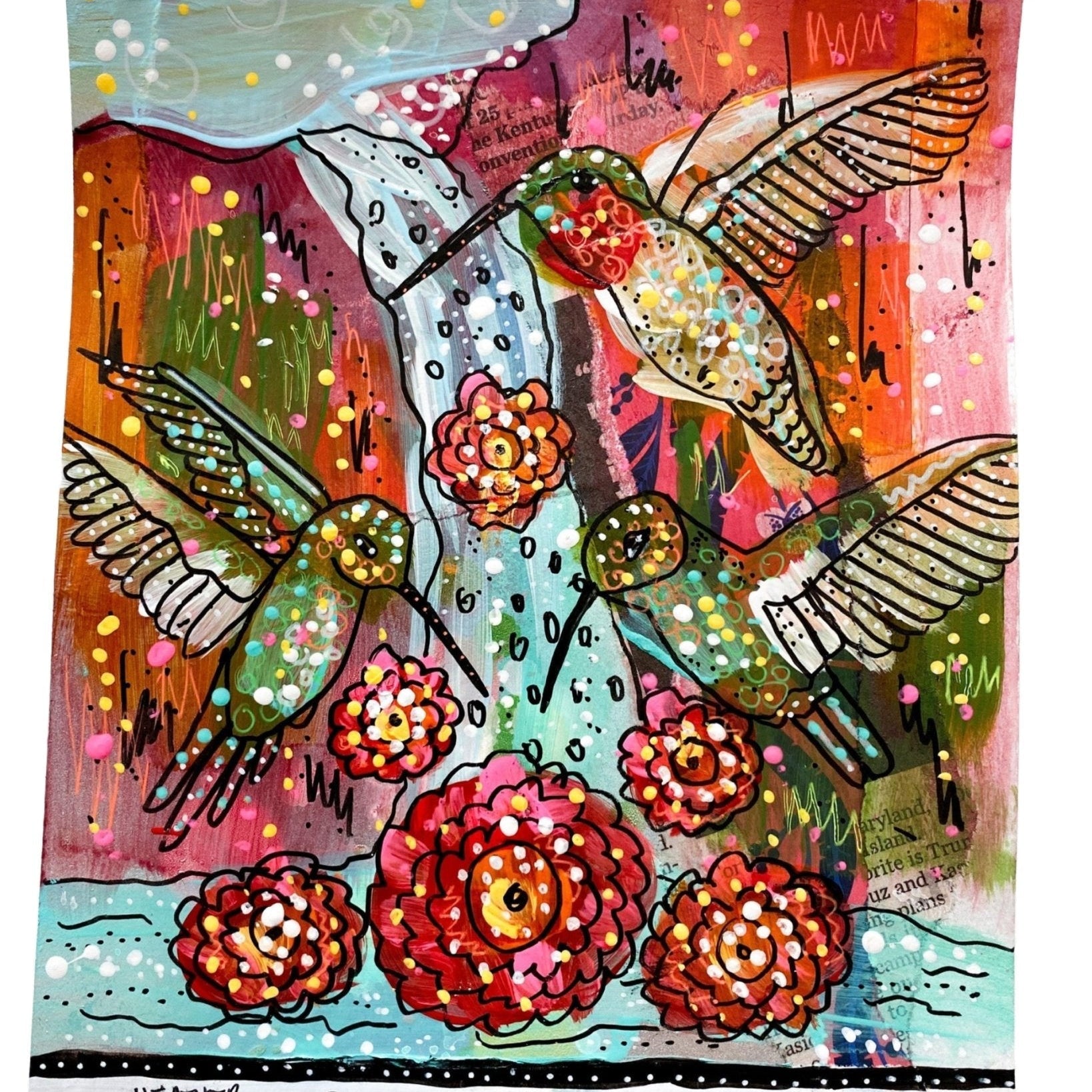 Six Of Cups - Heather Freitas - fine art home deccor