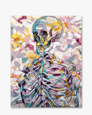 Skeleton - Heather Freitas - fine art home deccor