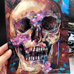 Skull - Heather Freitas - fine art home deccor