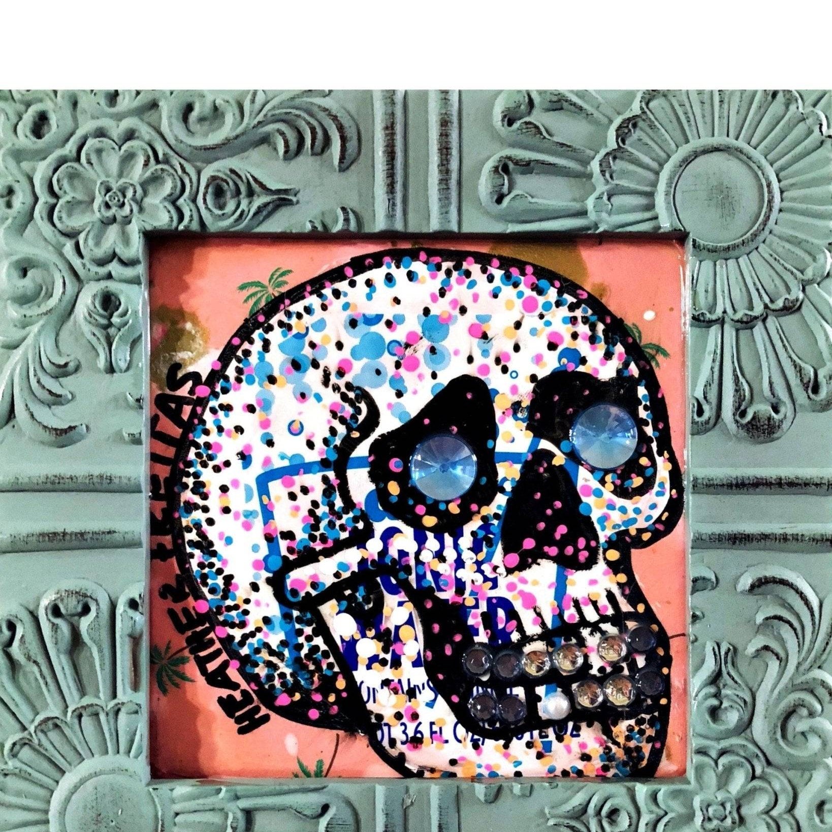 Skull Study - Heather Freitas - fine art home deccor
