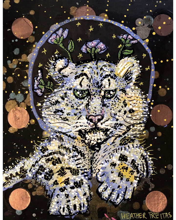 Snow Leopard - Heather Freitas 