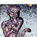 Snow Leopard - Heather Freitas - fine art home deccor