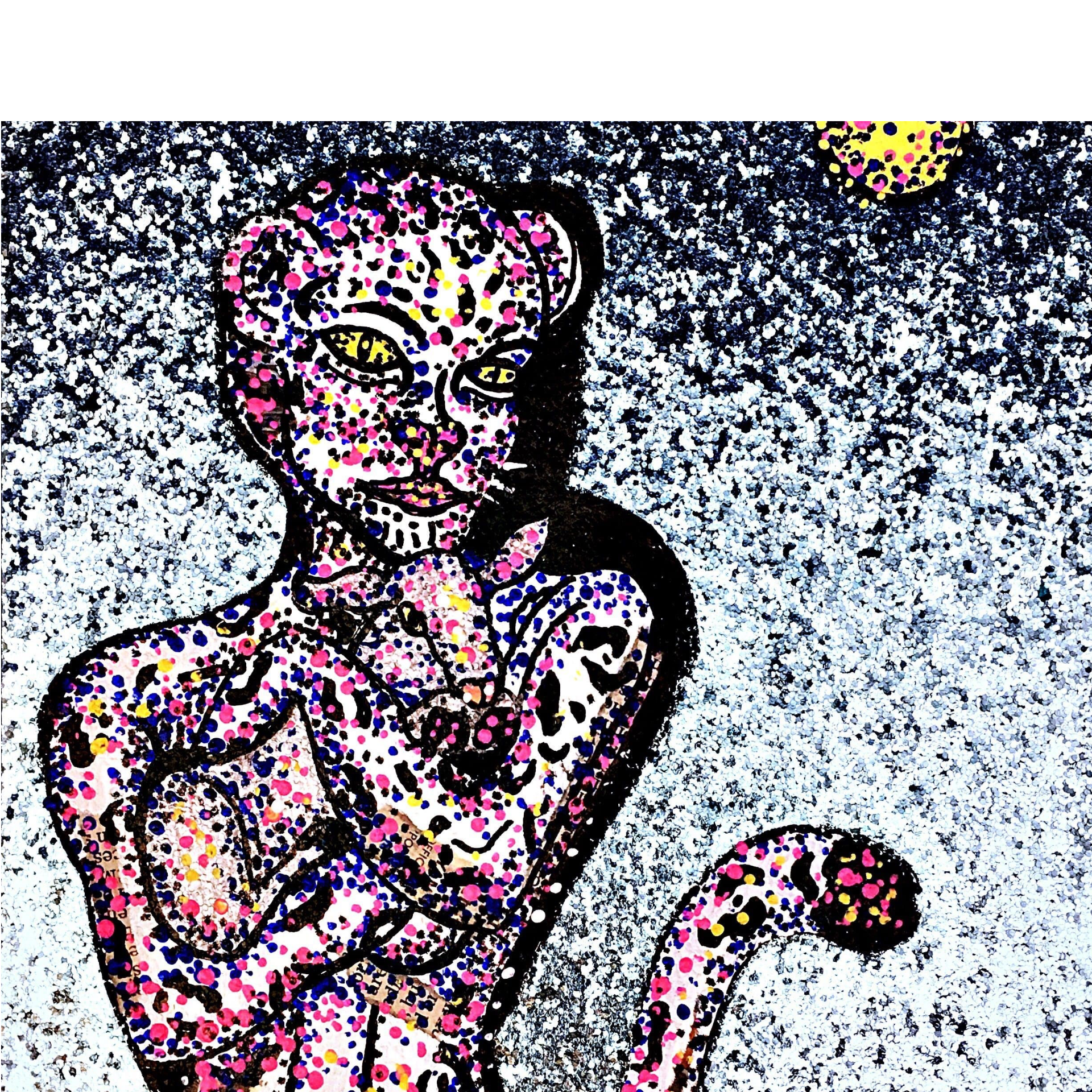 Snow Leopard - Heather Freitas - fine art home deccor