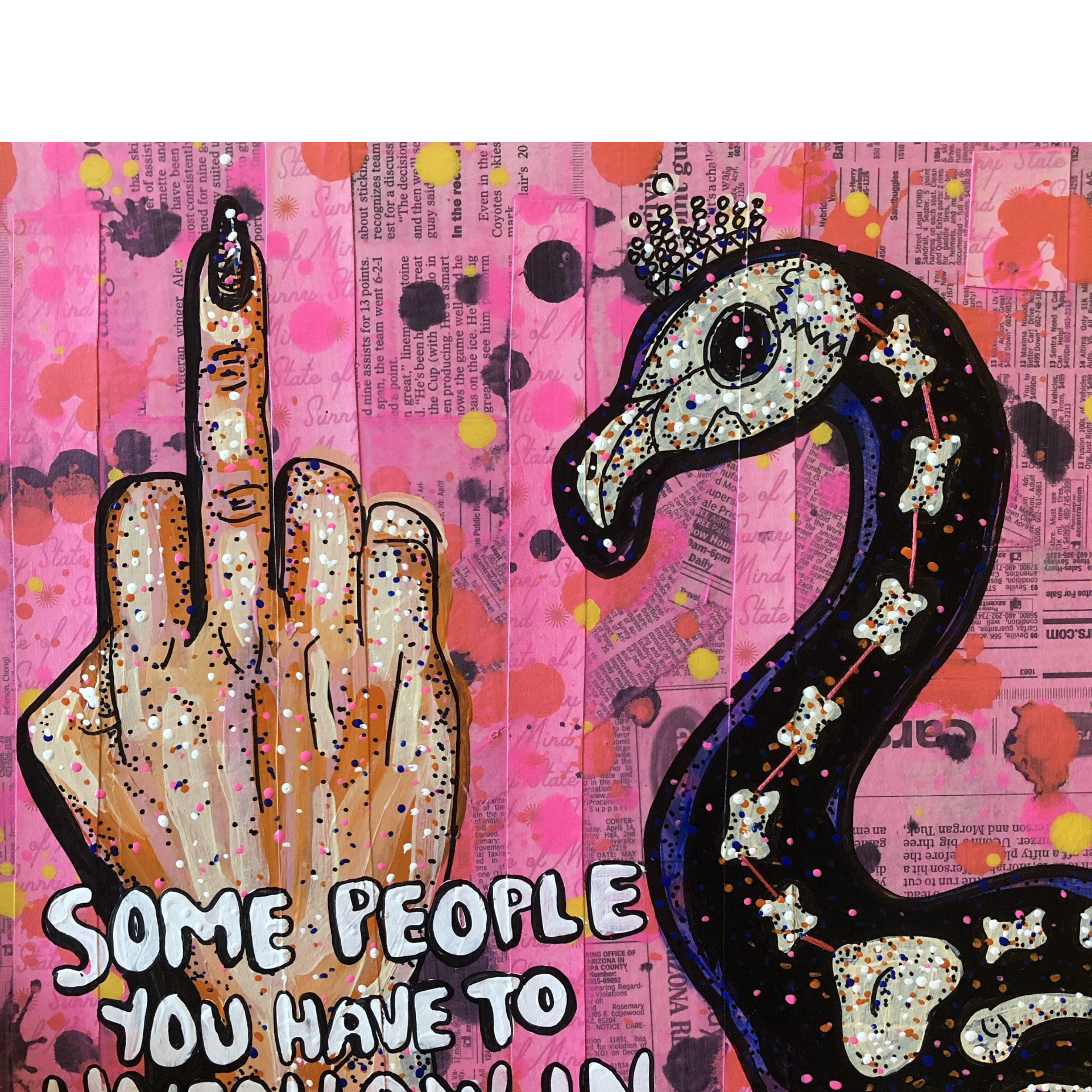 Sometimes You Have To Unfollow People In Real Life 1 - Heather Freitas - fine art home deccor