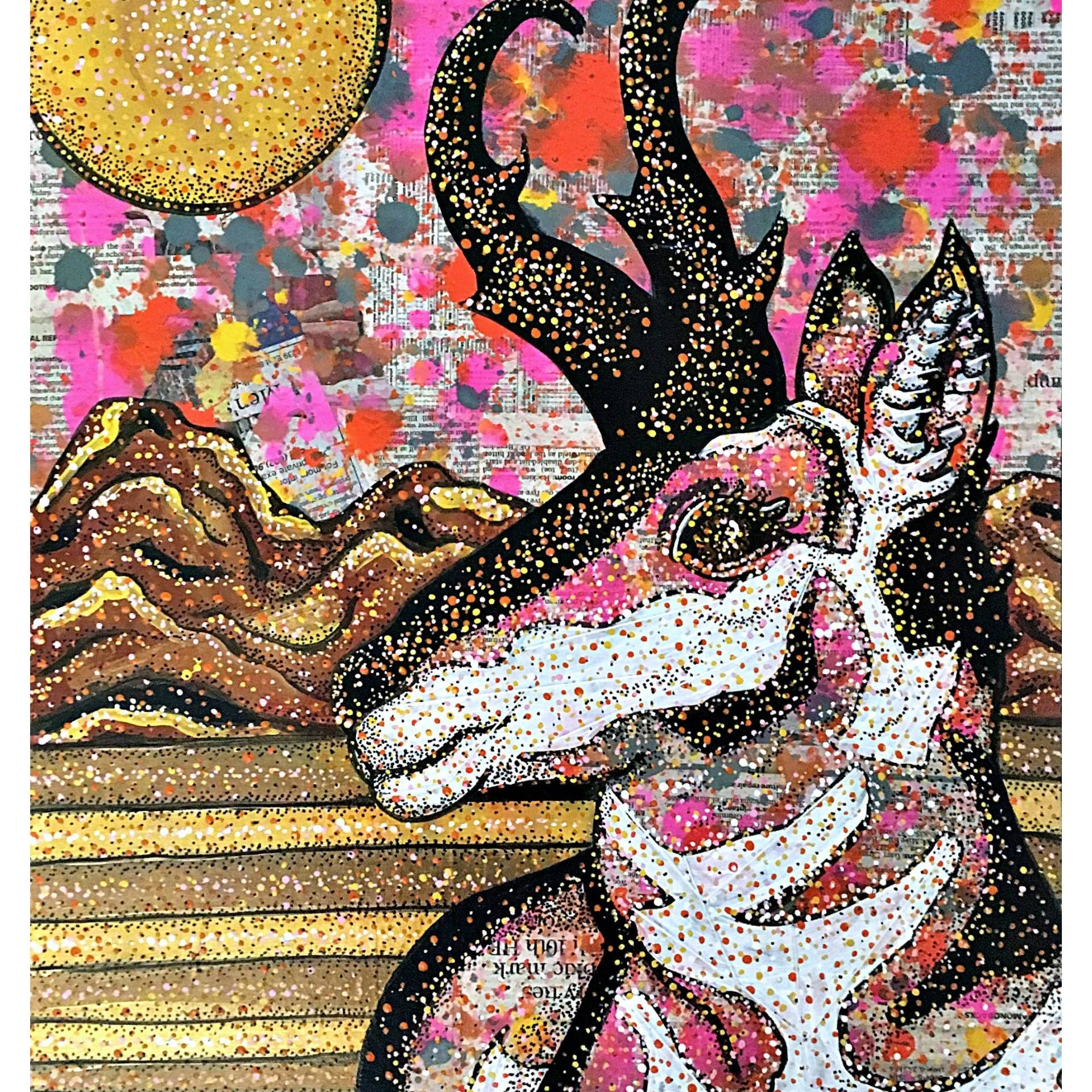Sonoran Pronghorn - Heather Freitas - fine art home deccor