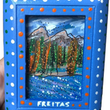 Spirit Island - mini original painting - Heather Freitas 