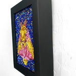 Strawberry Moth - Fully Beaded Artwork - Heather Freitas 