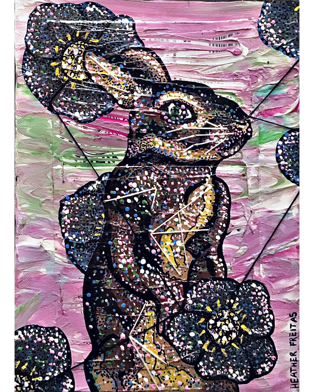 Sumatran Striped Rabbit - Heather Freitas 