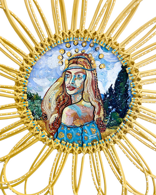 Sun Goddess - Van Gogh Remaster - Heather Freitas 