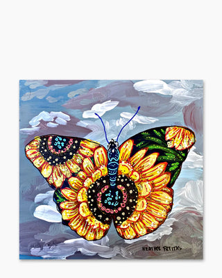 Sunflower Butterfly - Heather Freitas 