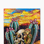 Sunset Desert Skull - Heather Freitas 