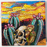 Sunset Desert Skull - Heather Freitas 