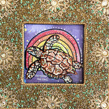 Surfing Sea Turtle Heather Freitas 