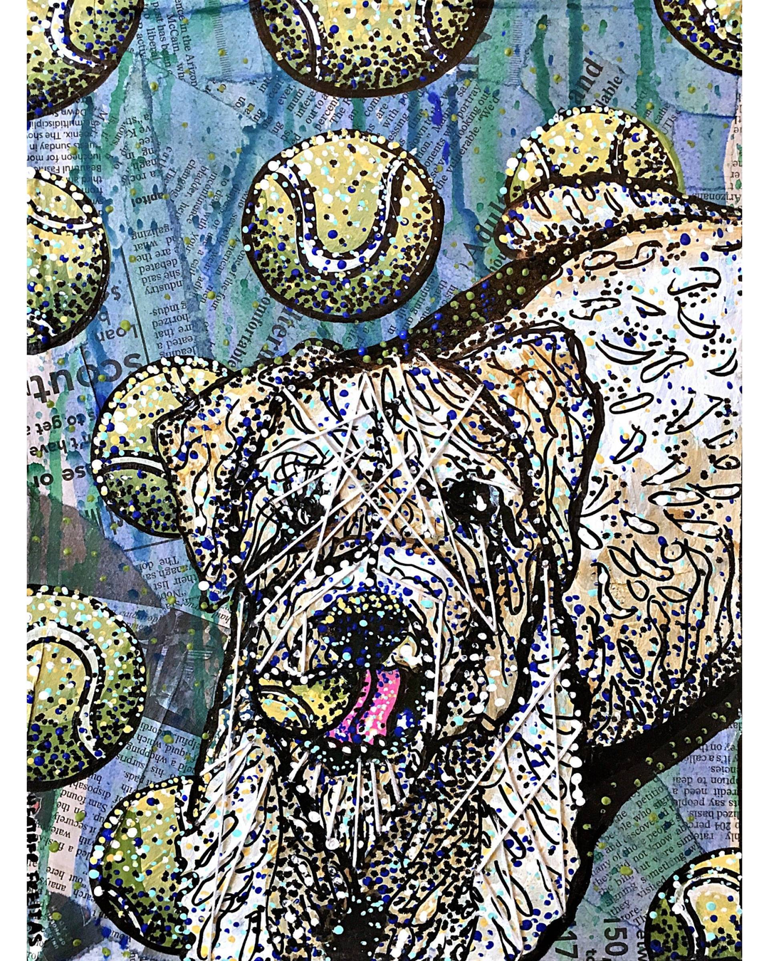 Tennis Ball - Heather Freitas 