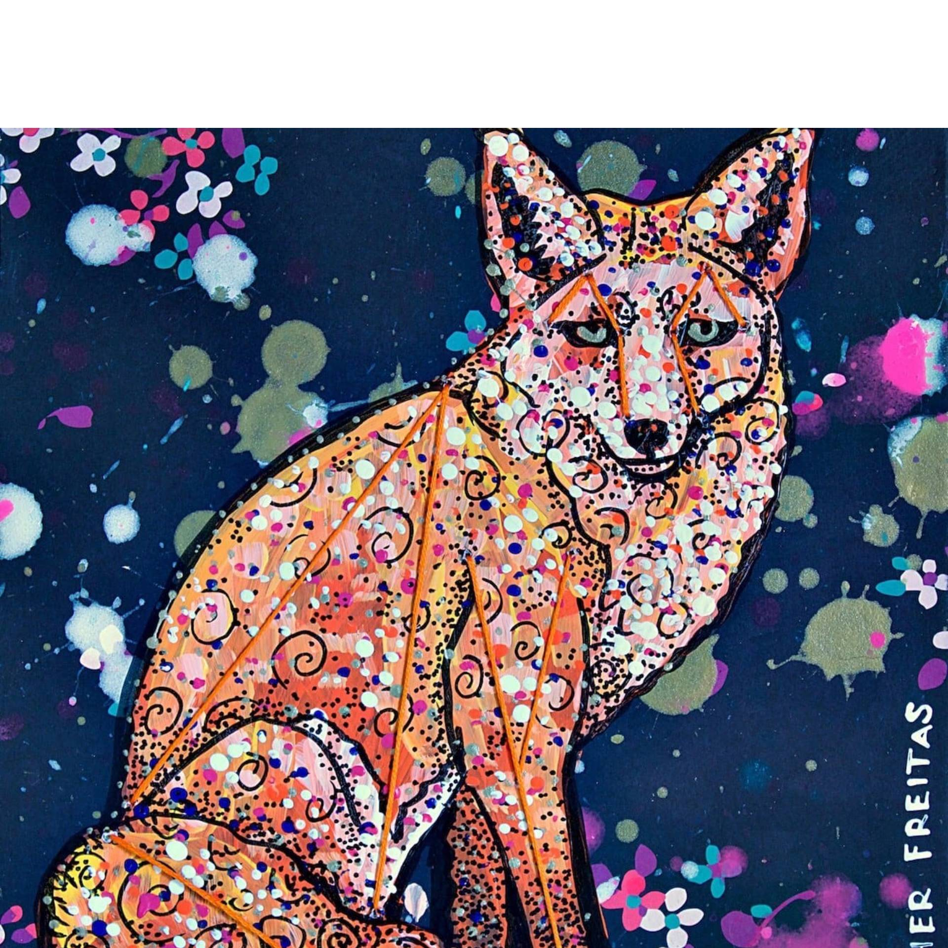 The Foxes Flowers - Heather Freitas 