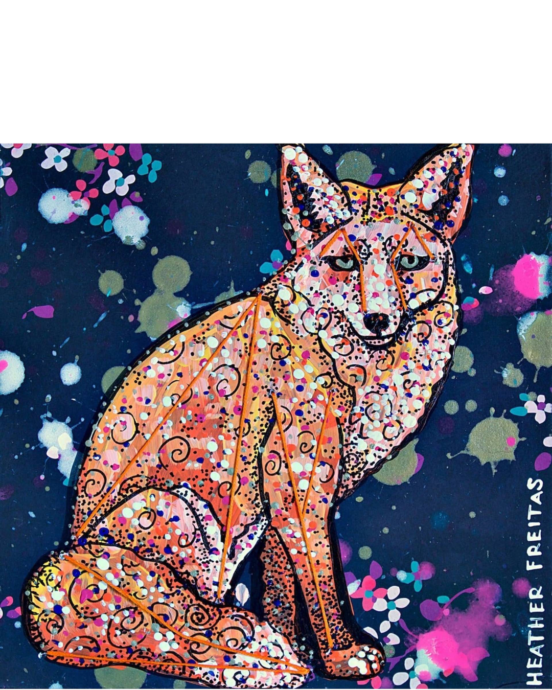 The Foxes Flowers - Heather Freitas 
