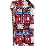 The Gallery Red & White Edition Hand Painted Ceramic LED Christmas Village House - Heather Freitas 