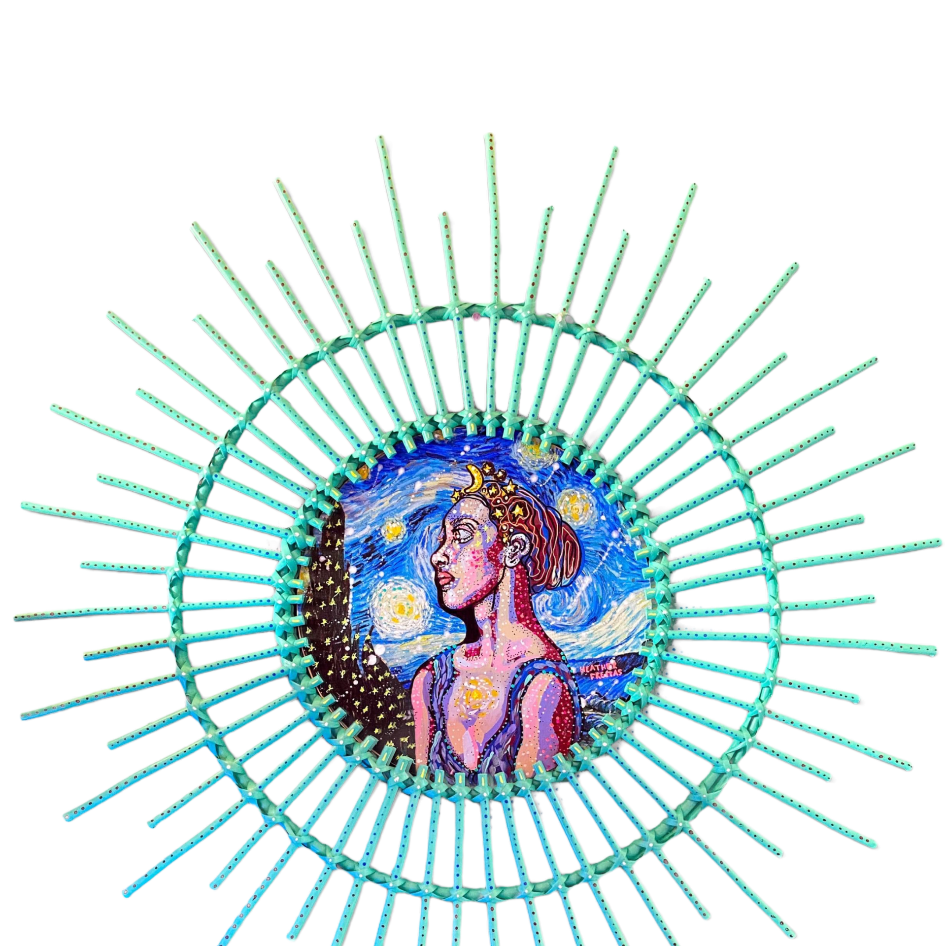 The Night Goddess - Van Gogh Remaster - Heather Freitas 