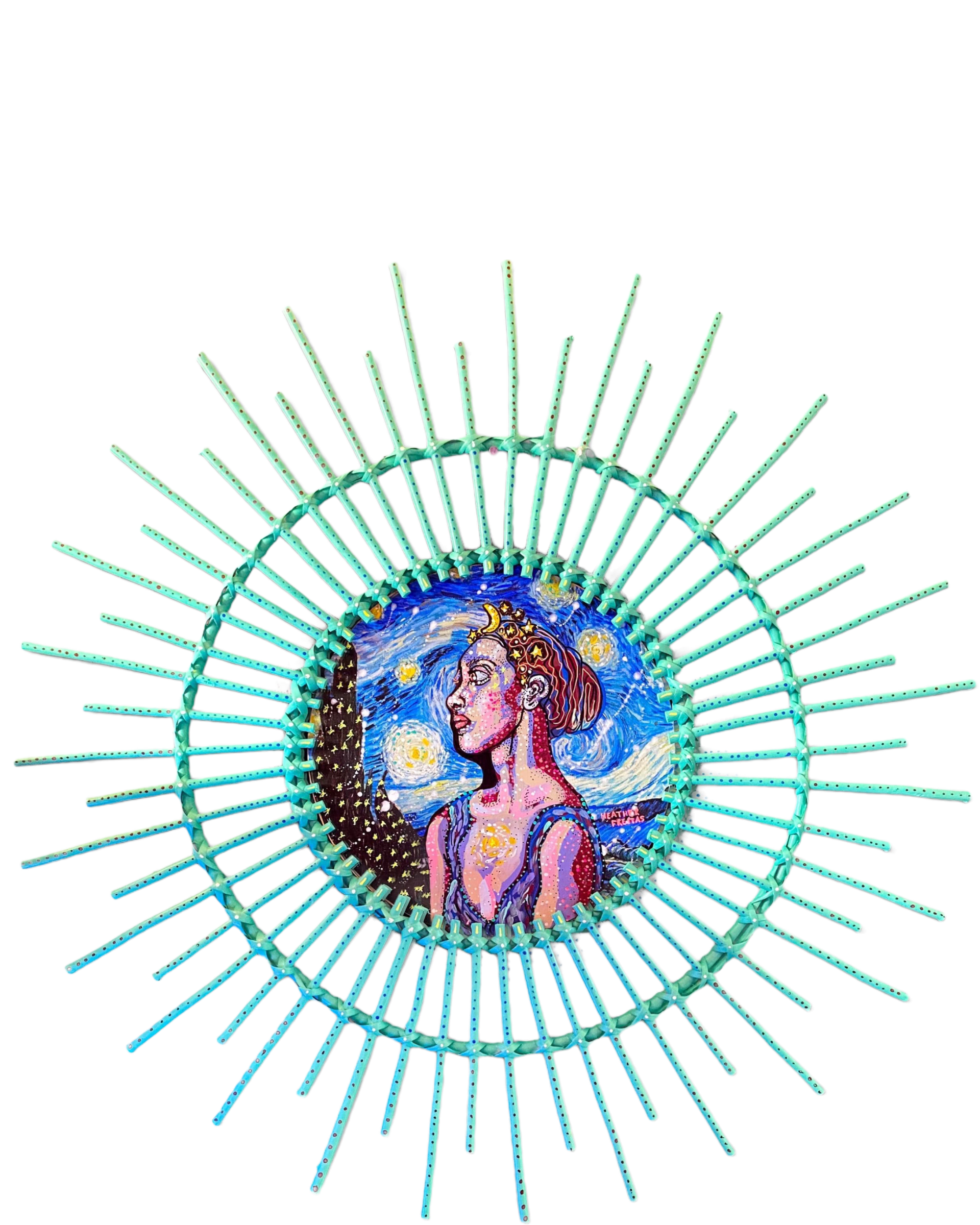 The Night Goddess - Van Gogh Remaster - Heather Freitas 