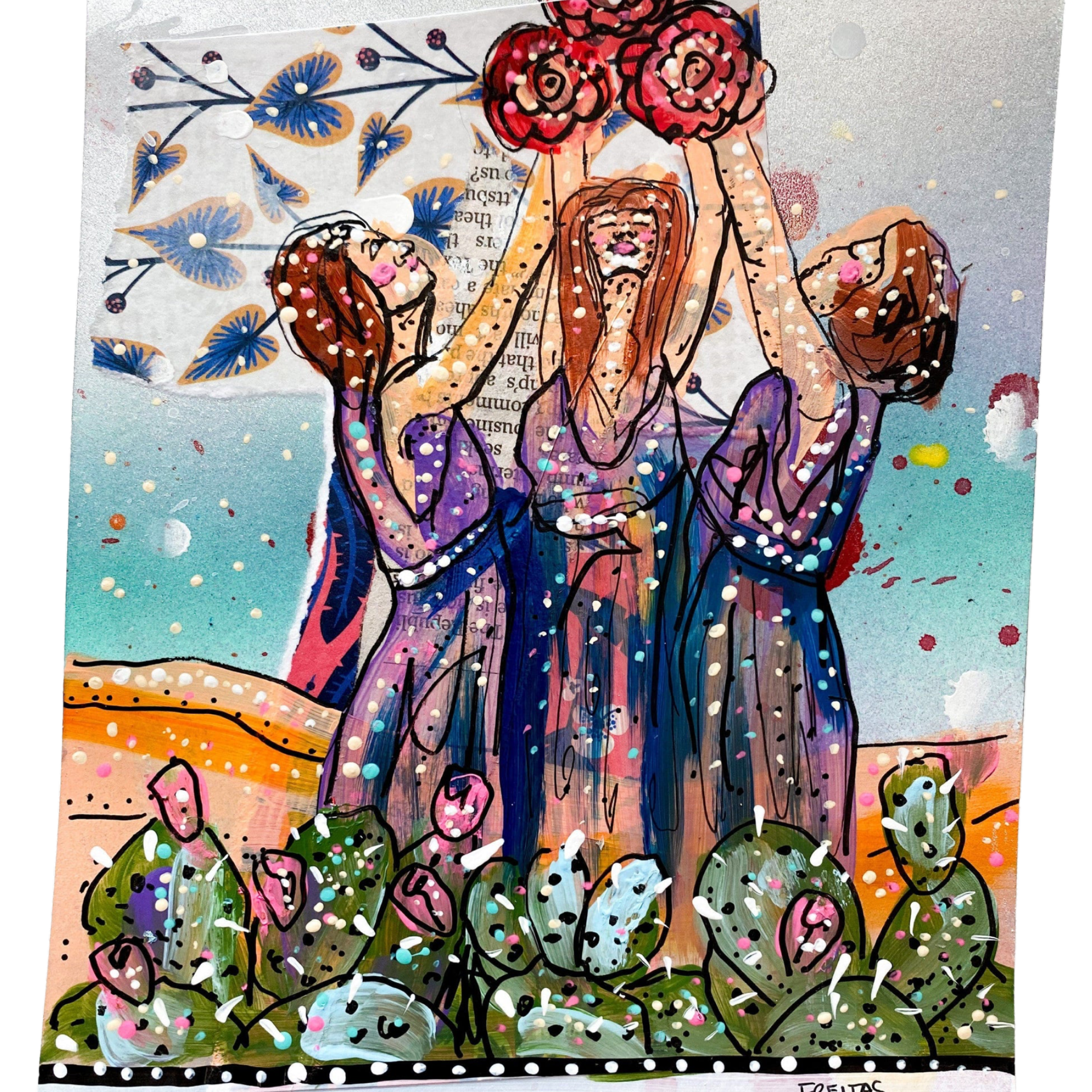 Three Of Cups - Heather Freitas 