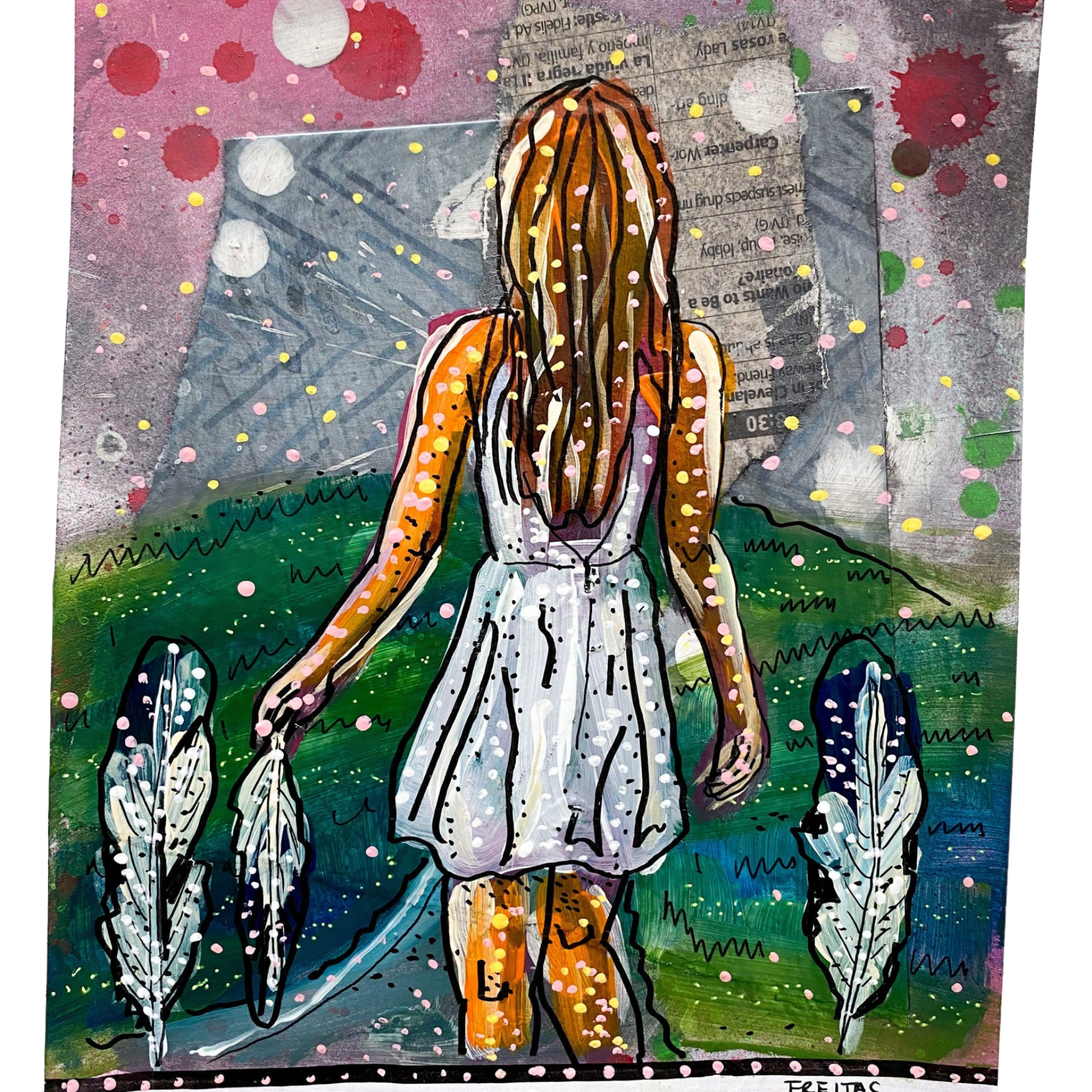Three Of Wands - Heather Freitas 