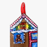 Toy Store - Hand Painted Ornament - Heather Freitas 