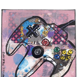 Transparent purple N64 Remote - Heather Freitas 