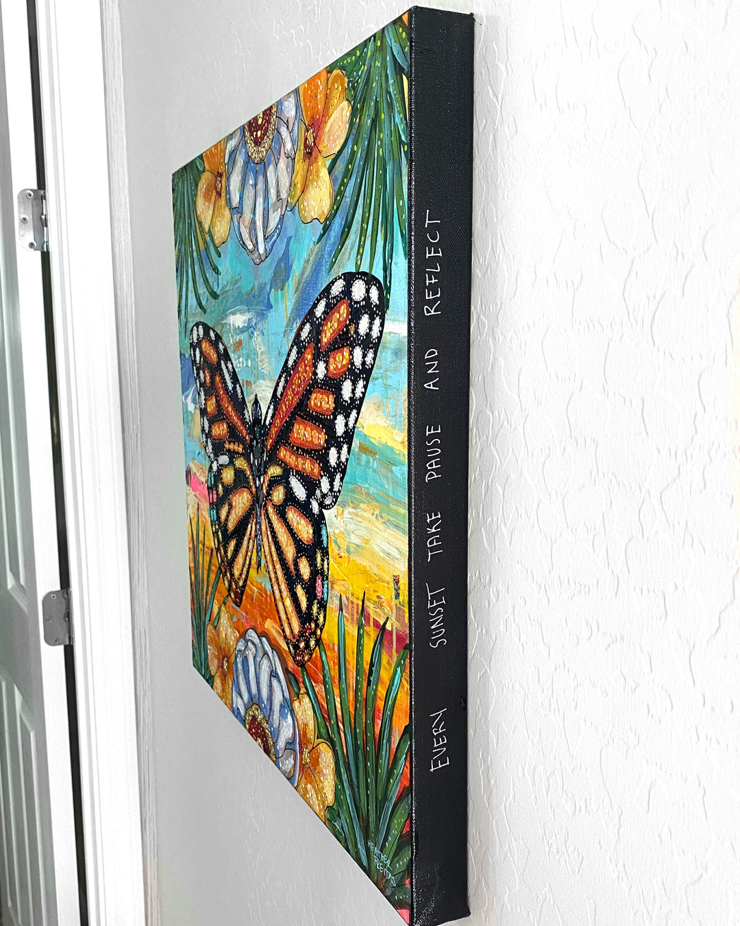 Tropical Monarch Bloom Butterfly - Heather Freitas 