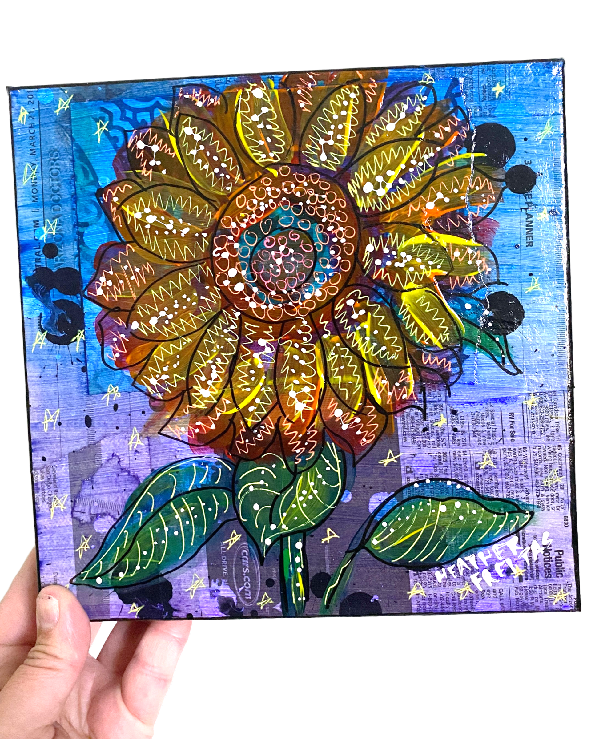 Twilight Sunflower - Heather Freitas 