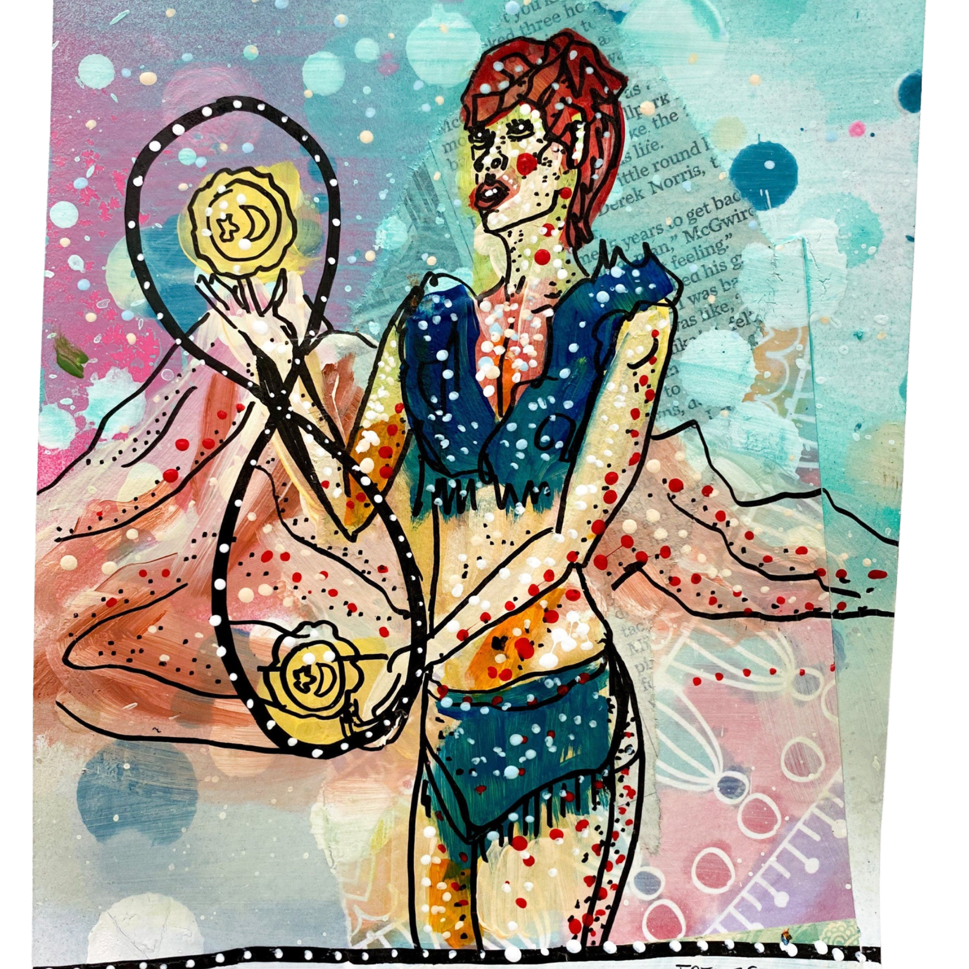 Two Of Pentacles - Heather Freitas 