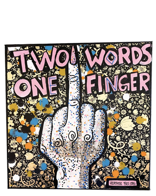Two Words, One Finger - Heather Freitas 