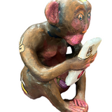View No Evil - Clay Sculpture - Heather Freitas 