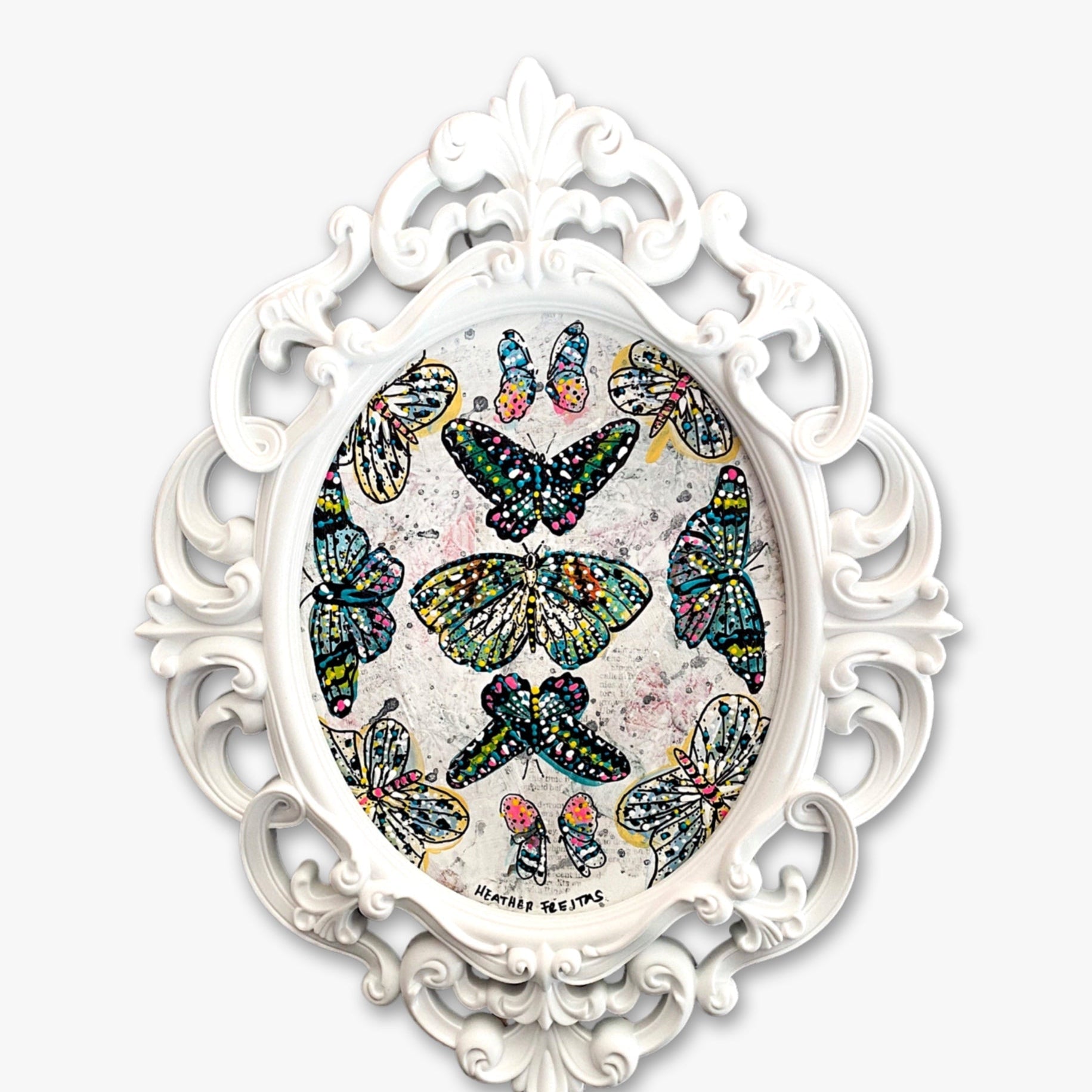 Vintage Butterflies - Heather Freitas 