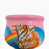 Vintage Rainbow Triger Planter - Heather Freitas 