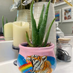 Vintage Rainbow Triger Planter - Heather Freitas 