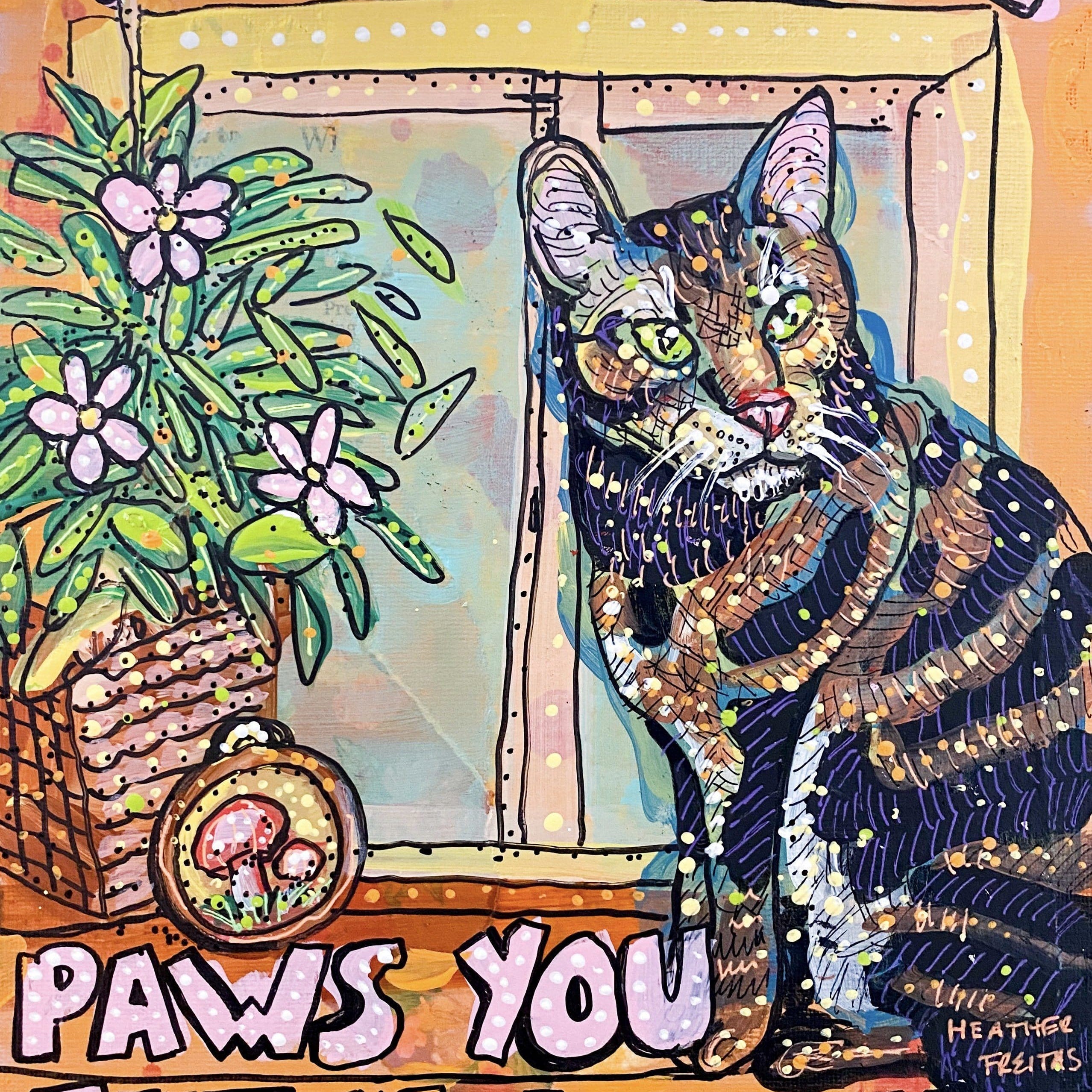 Wash Your Paws You Filthy Animal - Tabby Edition Heather Freitas 