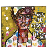 When Life Gives You Lemons - Frida ( original painting) - Heather Freitas 