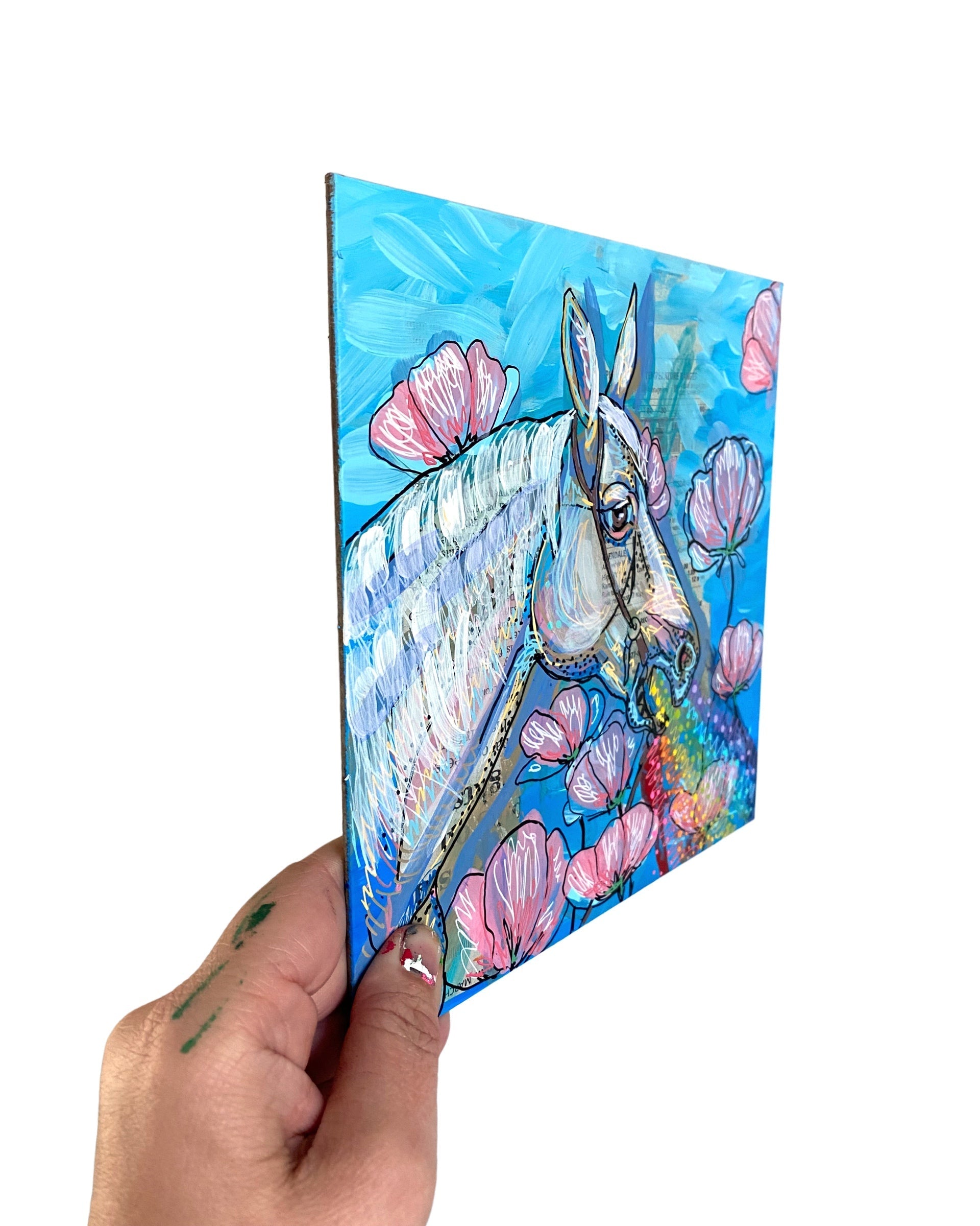 White Horse Vibes & Rainbow Tides - Heather Freitas 