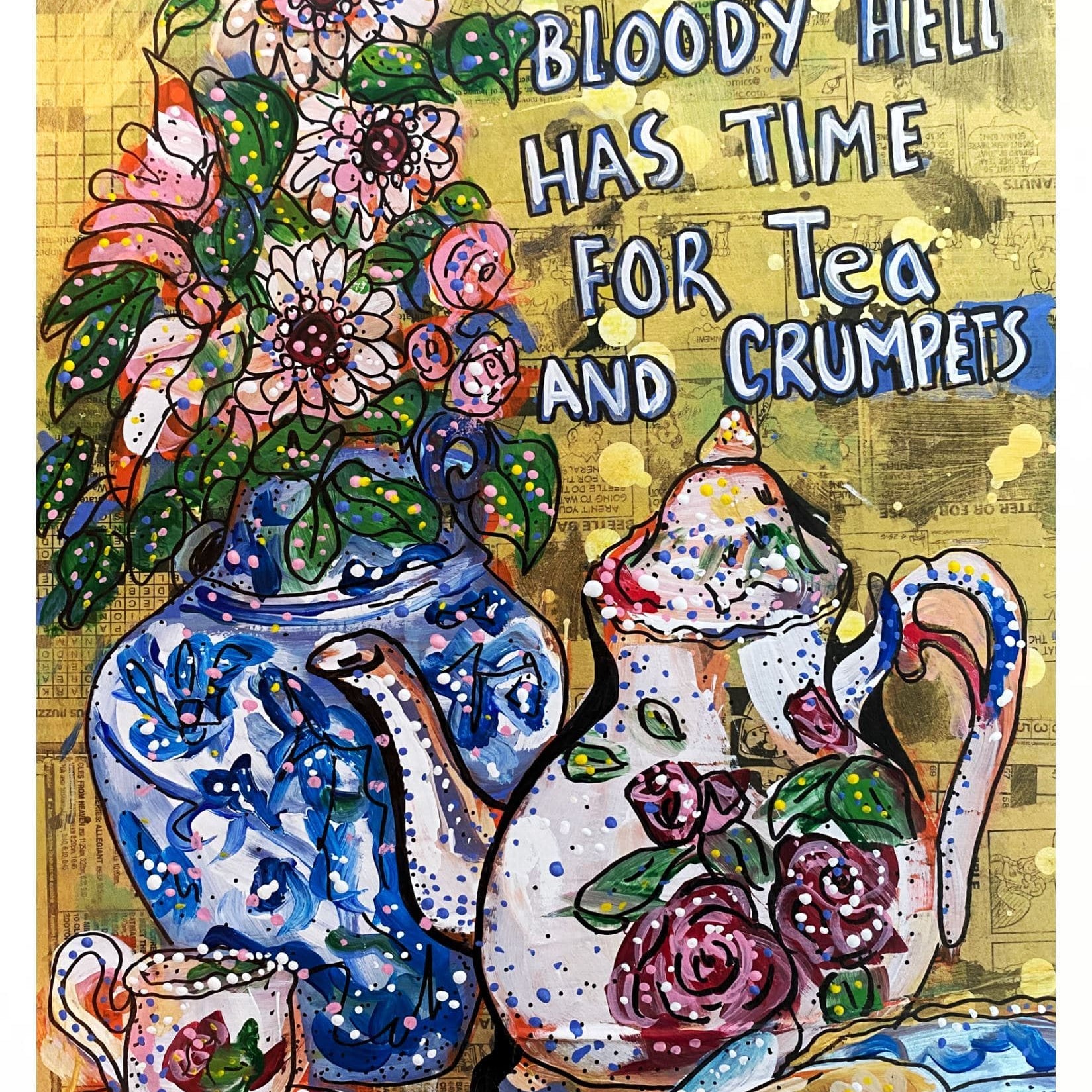 Who The Bloody Hell Has Time For Tea And Crumpets Heather Freitas 