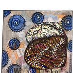 Winged Maple leaf mussel - Original Painting - Heather Freitas 